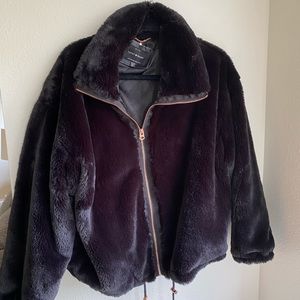 Lucky Brand Fur Jacket